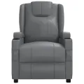 Fauteuil inclinable Anthracite Similicuir
