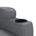 Fauteuil inclinable Anthracite Similicuir