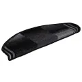 Tapis d'escalier autoadhésifs 5 pcs 65x21x4 cm Noir et gris