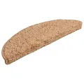 Tapis d'escalier 10 pcs 56x17x3 cm Beige
