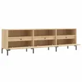 Meuble TV chêne sonoma 150x30x44,5 cm bois d'ingénierie