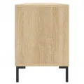 Meuble TV chêne sonoma 150x30x44,5 cm bois d'ingénierie
