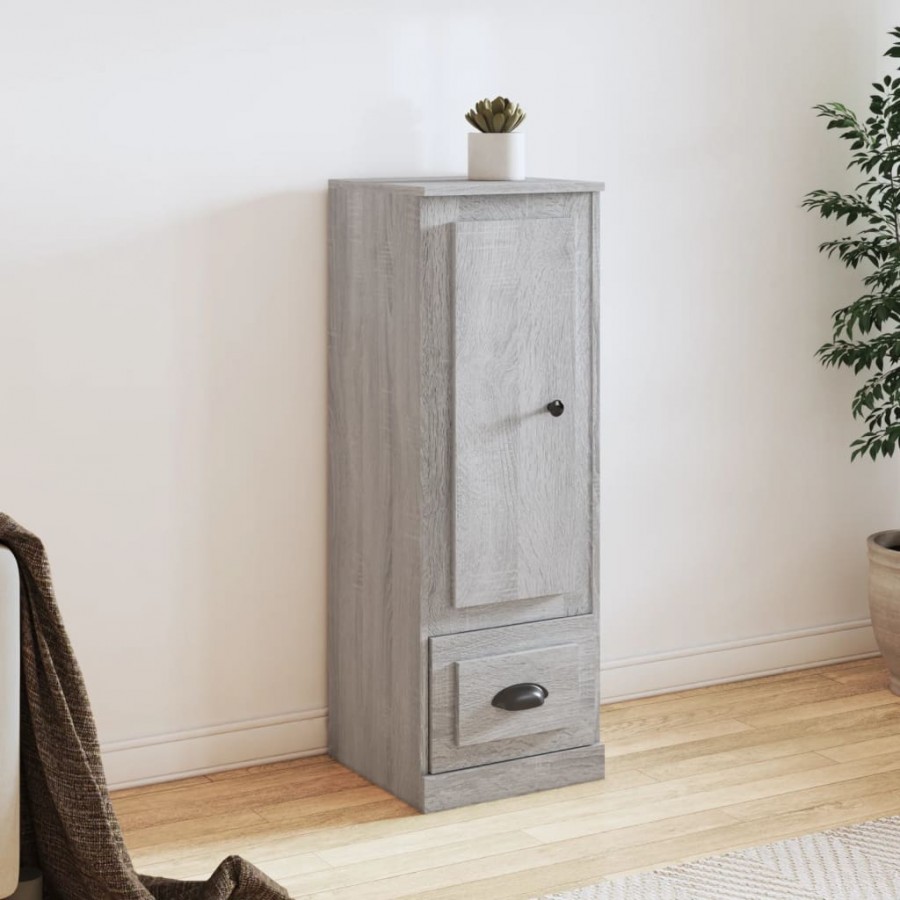 Buffet haut sonoma gris 36x35,5x103,5 cm bois d'ingénierie