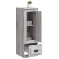Buffet haut sonoma gris 36x35,5x103,5 cm bois d'ingénierie