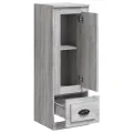 Buffet haut sonoma gris 36x35,5x103,5 cm bois d'ingénierie