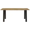 Table à manger 150x90x75 cm bois d'acacia solide