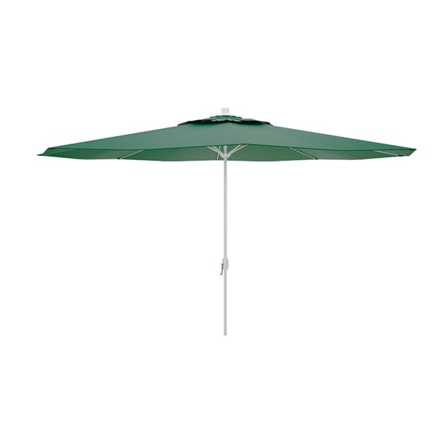 Marbueno Sonnenschirm Stahl 8 Streben D270 cm Polyester Grün Garten,