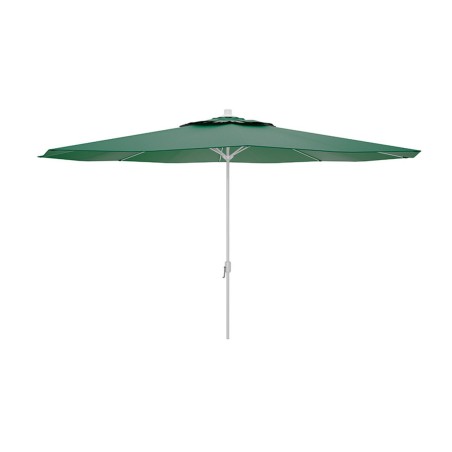 Marbueno Parasol Staal 8 Ribben D270 cm Polyester Groen Tuin, Zwembad