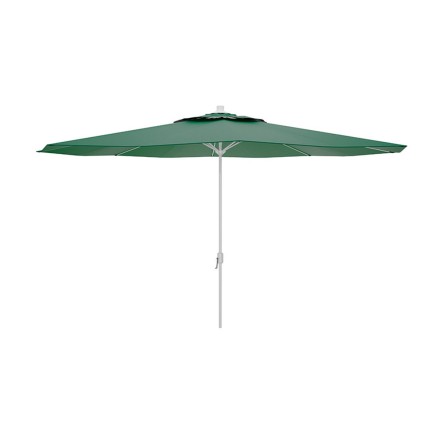 Marbueno Sonnenschirm Stahl 8 Streben D300 cm Polyester Grün Garten,