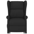 Fauteuil de massage Noir Tissu