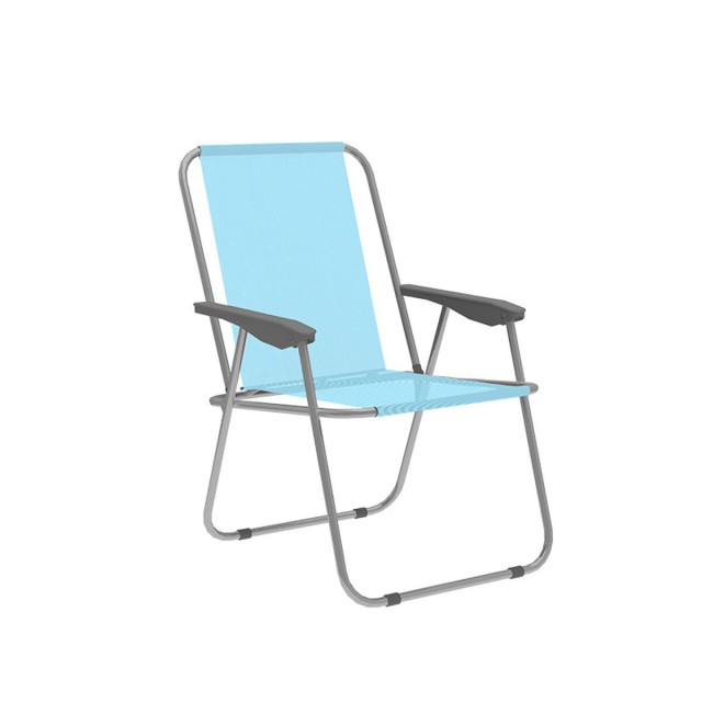 Marbueno Chaise Pliante Acier Assortie Plage et Piscine 59X51X75 cm 10