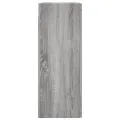 Armoires murales 2 pcs sonoma gris bois d'ingénierie