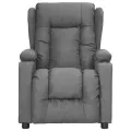 Fauteuil Gris clair Tissu