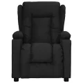 Fauteuil inclinable Noir Tissu