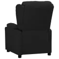 Fauteuil inclinable Noir Tissu