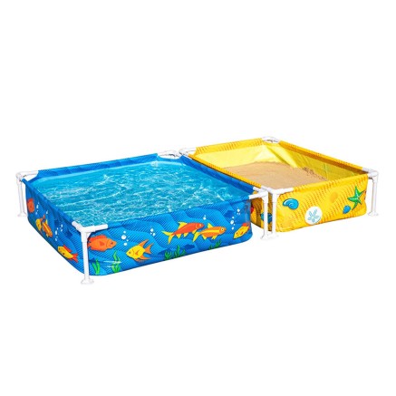 Bestway Kinderzwembad Rigide Met Zandbak 213x122x30,5 cm +2 jaar Tuin