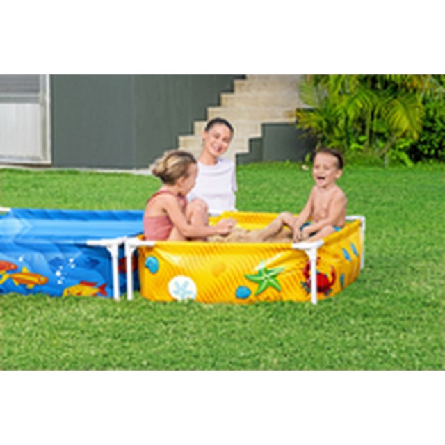 Bestway Kinderzwembad Rigide Met Zandbak 213x122x30,5 cm +2 jaar Tuin