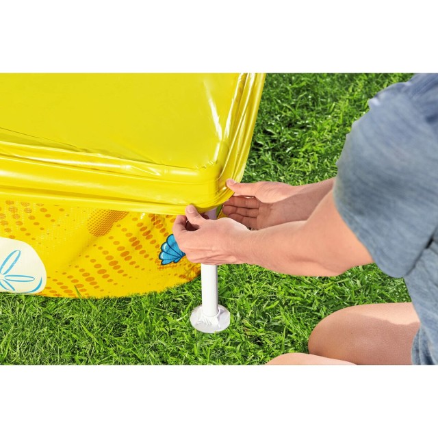 Bestway Kinderzwembad Rigide Met Zandbak 213x122x30,5 cm +2 jaar Tuin