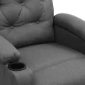 Fauteuil Gris clair Tissu