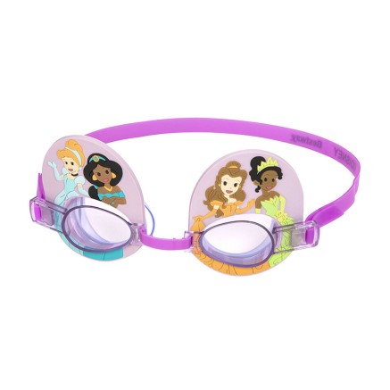 Bestway Occhialini da Nuoto Bambini Cinturino in Silicone Principesse