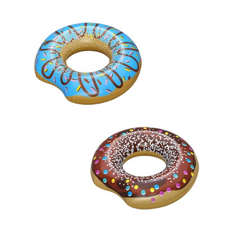 Bestway Flotteur Gonflable Donut Couleur Assortie D107 cm +12 Ans Plag