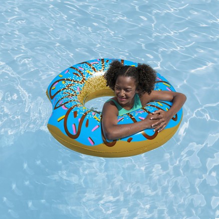 Bestway Opblaasbare Donut Kleur Assorti D107 cm +12 Jaar Strand en Zwe 2