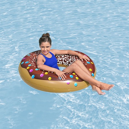 Bestway Aufblasbarer Donut-Float Verschiedene Farben D107 cm +12 Jahre