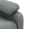 Fauteuil de massage Gris foncé Tissu