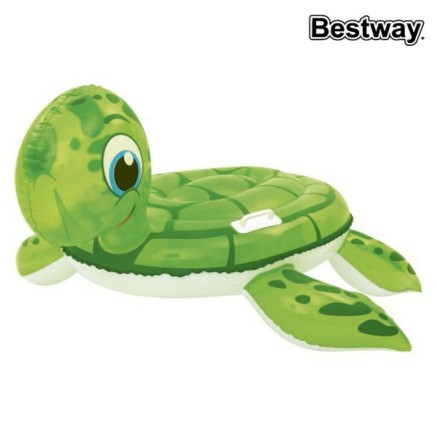 Bestway aufblasbare Schildkrötenfigur mit Griffen 140x140 cm +3 Jahre
