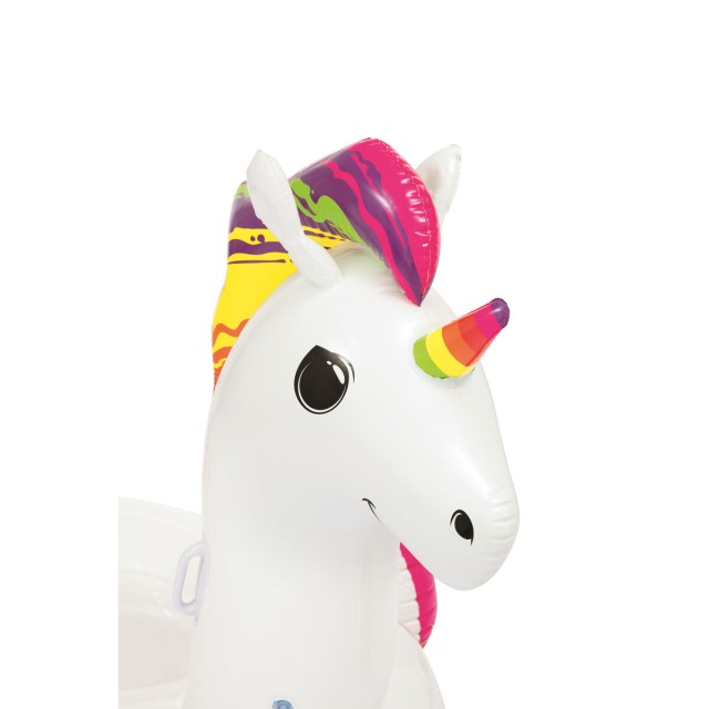 Bestway Aufblasbare Figur Einhorn mit Griffen 224x164 cm Strand und Po