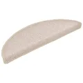 Tapis d'escalier 10 pcs 56x17x3 cm Taupe