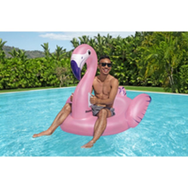 Bestway Figura Hinchable Flamenco con Asas 153x143 cm Playa y Piscina