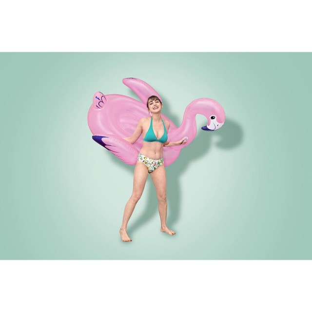 Bestway Figura Hinchable Flamenco con Asas 153x143 cm Playa y Piscina