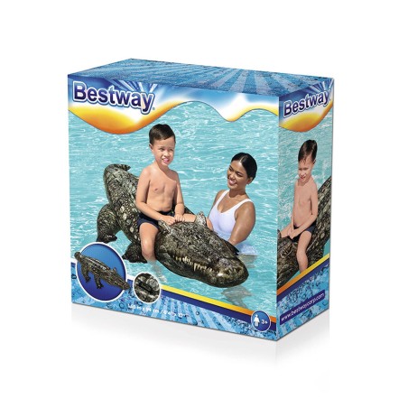 Inflatable pool figure Bestway Crocodile 193 x 94 cm 78 x 184 x 38 cm