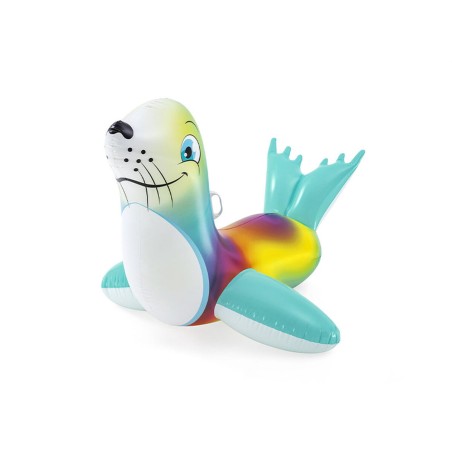 Bestway Figura Hinchable Foca con Asas 157x114 cm +3 Años Playa y Pis