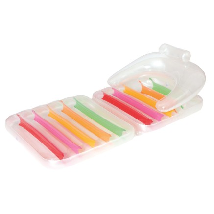 Bestway Opblaasbare Opvouwbare Regenboogstoel 201x89 cm Strand en Zwem