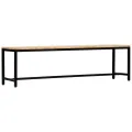 Banc à dîner 160 cm Bois de manguier massif brut