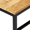 Banc à dîner 160 cm Bois de manguier massif brut