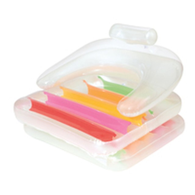 Bestway Sedia Gonfiabile Pieghevole Arcobaleno 201x89 cm Spiaggia e Pi