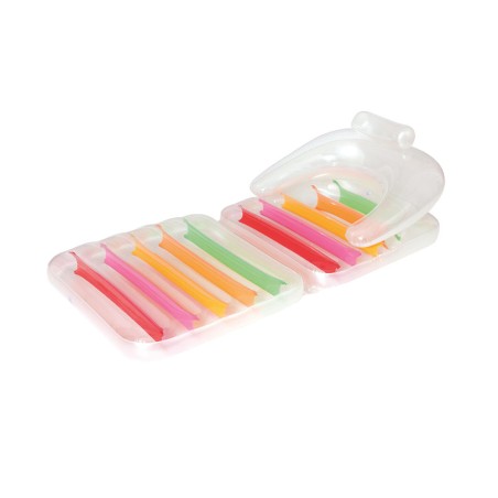 Bestway Aufblasbarer Klappstuhl Regenbogen 201x89 cm Strand und Pool 4