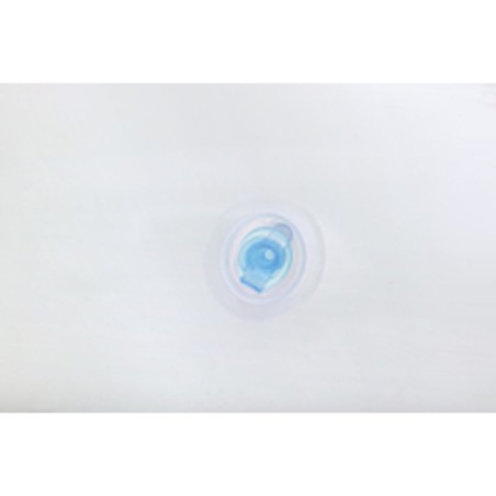 Bestway Dubbele Opblaasbare Matras Glazen met Koelkast 224x174 cm Stra