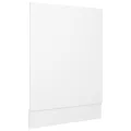 Panneau de lave-vaisselle Blanc 45x3x67 cm Aggloméré