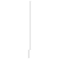 Panneau de lave-vaisselle Blanc 45x3x67 cm Aggloméré