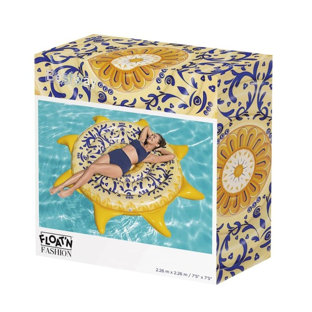 Bestway Isla Flotante Hinchable Sicilia 226x226 cm Playa y Piscina 433