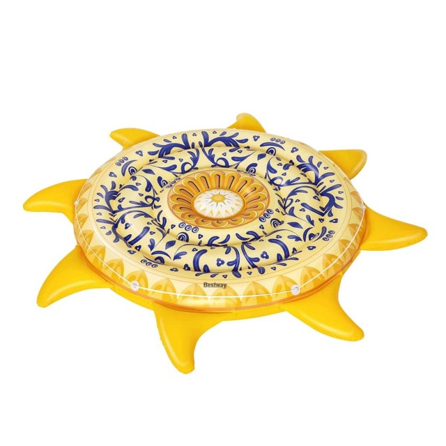 Bestway Île Flottante Gonflable Sicile 226x226 cm Plage et Piscine 43