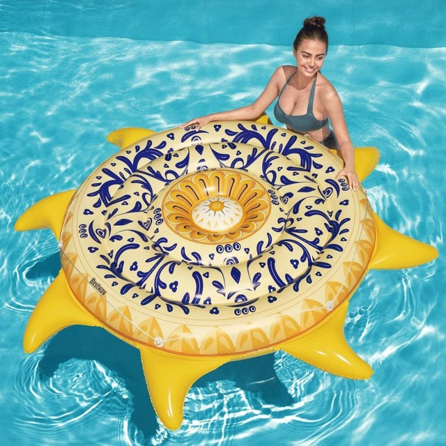 Bestway Isla Flotante Hinchable Sicilia 226x226 cm Playa y Piscina 433