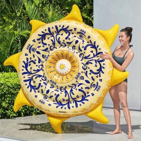 Bestway Isla Flotante Hinchable Sicilia 226x226 cm Playa y Piscina 433