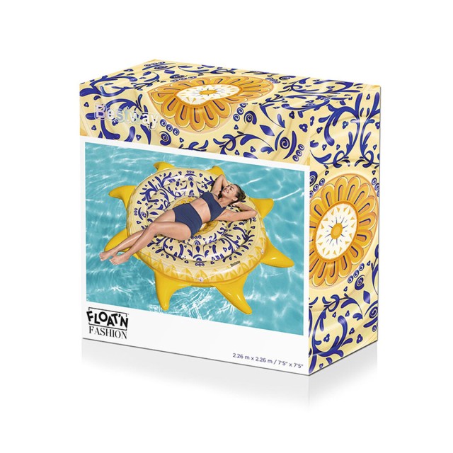 Bestway Isla Flotante Hinchable Sicilia 226x226 cm Playa y Piscina 433