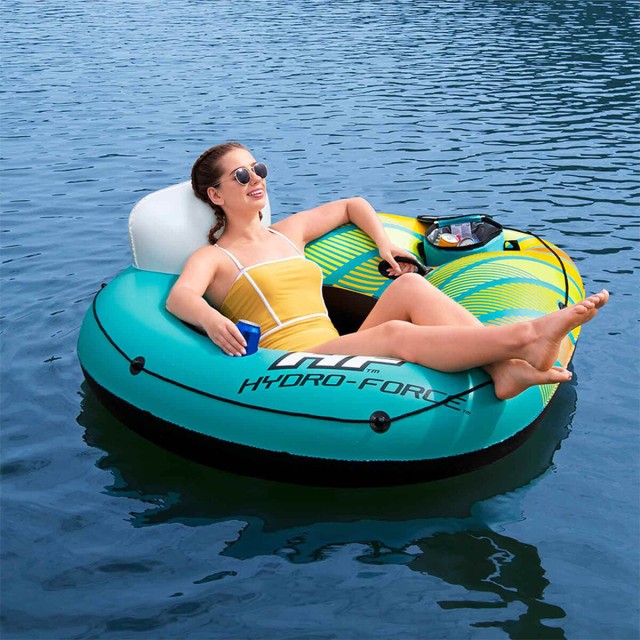 Bestway Rueda Hinchable con Asas y Nevera Hidra-Force 169x137 cm Playa