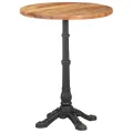Table de bistro Ø60x76 cm Bois d'acacia massif